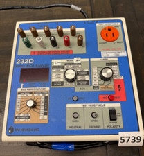 Dynatech Nevada 232d Safety Ecg Analyzer 5739