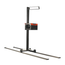 Image of Sealey Headlamp Beam Setter with Rails & Commercial Aiming Screen - HBS97.HGV