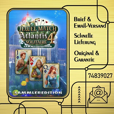 Jewel Match Atlantis Solitaire 4 - Sammleredition - PC / Windows