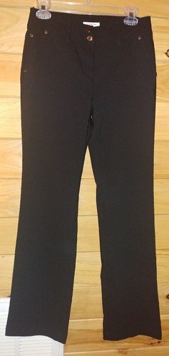 Pantalon Velours Côtelé Stretch Jones New York Sport Taille 6 Noir - Occasion En Excellent état