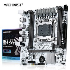 X99 White Motherboard LGA 2011-3 PR8 with DDR3 ECC/RECC/Non-ecc RAM M.2 SATA 2.0