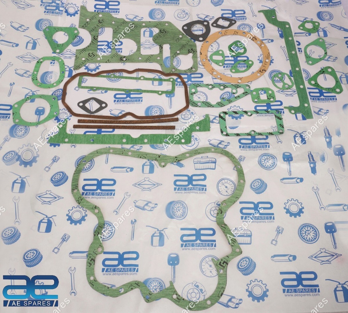 40398 - Kit Serie Guarnizioni Superiori Adattabile A Rif. Orig. Massey - Foto 12