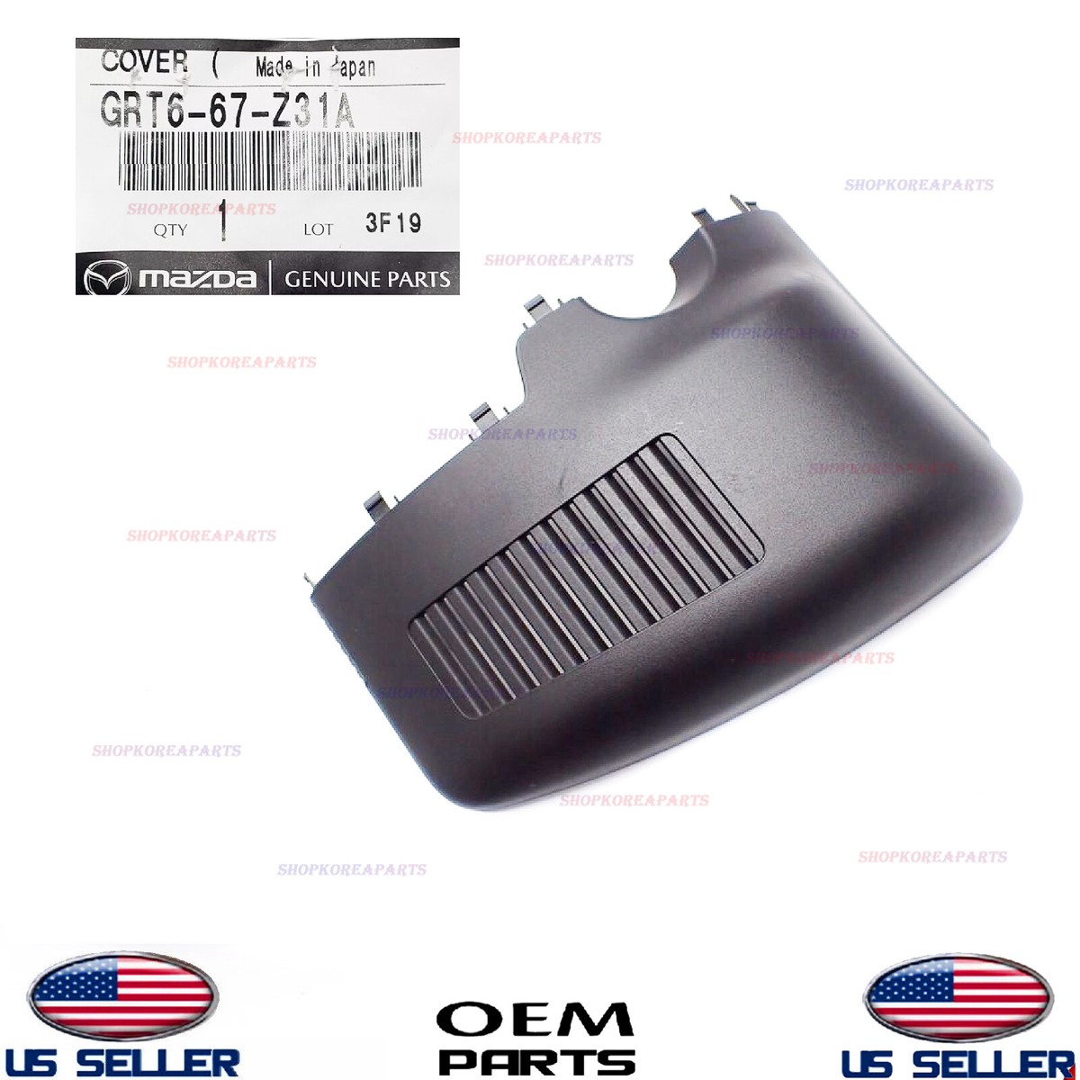 Genuine OEM Upper RIGHT Sensor Cover Mazda 3 CX-3 CX-5 2017-2021
