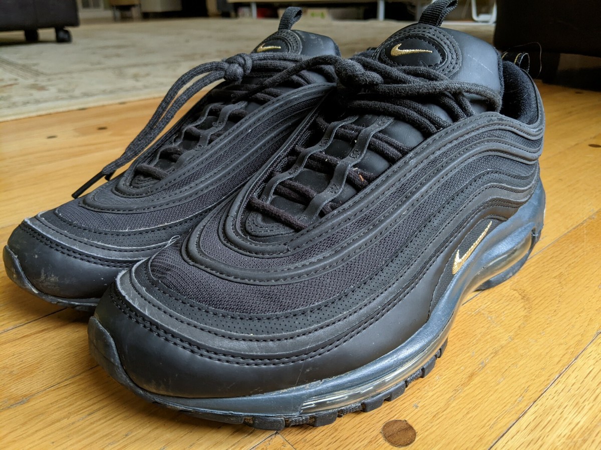Nike Air Max 97 Men 8 Triple Black | eBay