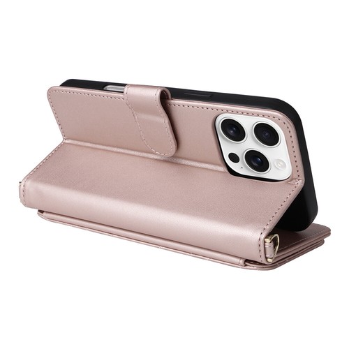 For iPhone 16e 16 15 14 13 12 11 Pro Max XR Leather Wallet Card Case Flip Cover - Picture 8 of 57