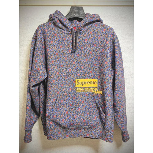 Sweat à capuche Supreme JUNYA WATANABE COMME DES GARÇONS MAN fleur noire taille S d'occasion
