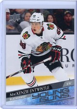 2020-21 Upper Deck MacKenzie Entwistle Rookie Young Guns - Chicago Blackhawks