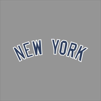 New York Yankees #6 MLB Team Logo Vinyl Decal Sticker Car Window Wall Cornhole