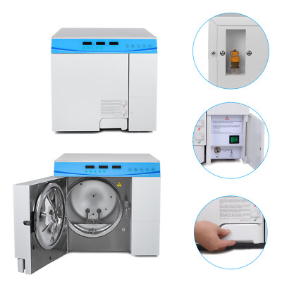 23L Semi-automatic Class N Autoclave Pressure Steam Sterilizer &Dry+ Function CE