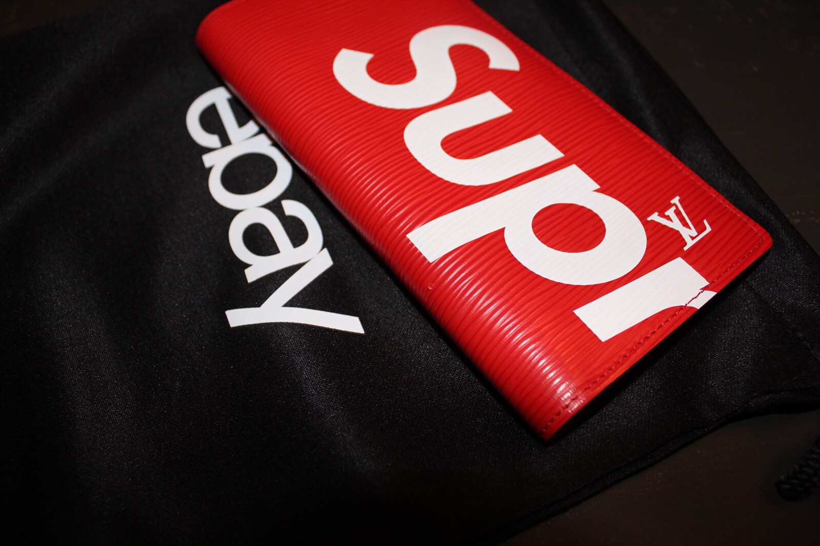 louis vuitton and supreme wallet
