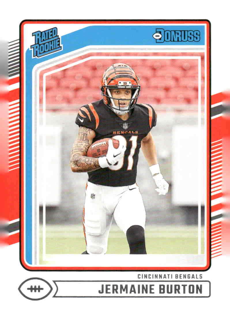Jermaine Burton Panini Donruss #368 Base