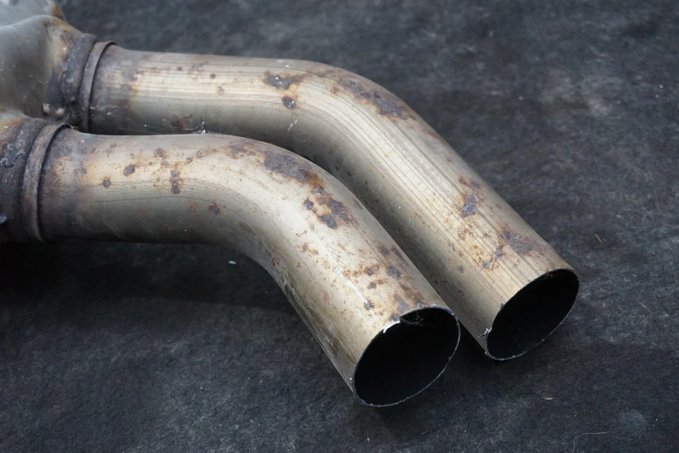 Resonador silenciador medio intermedio escape trasero 4M0253411H Audi Q7 4M 2017-19 Foto 4 de 4