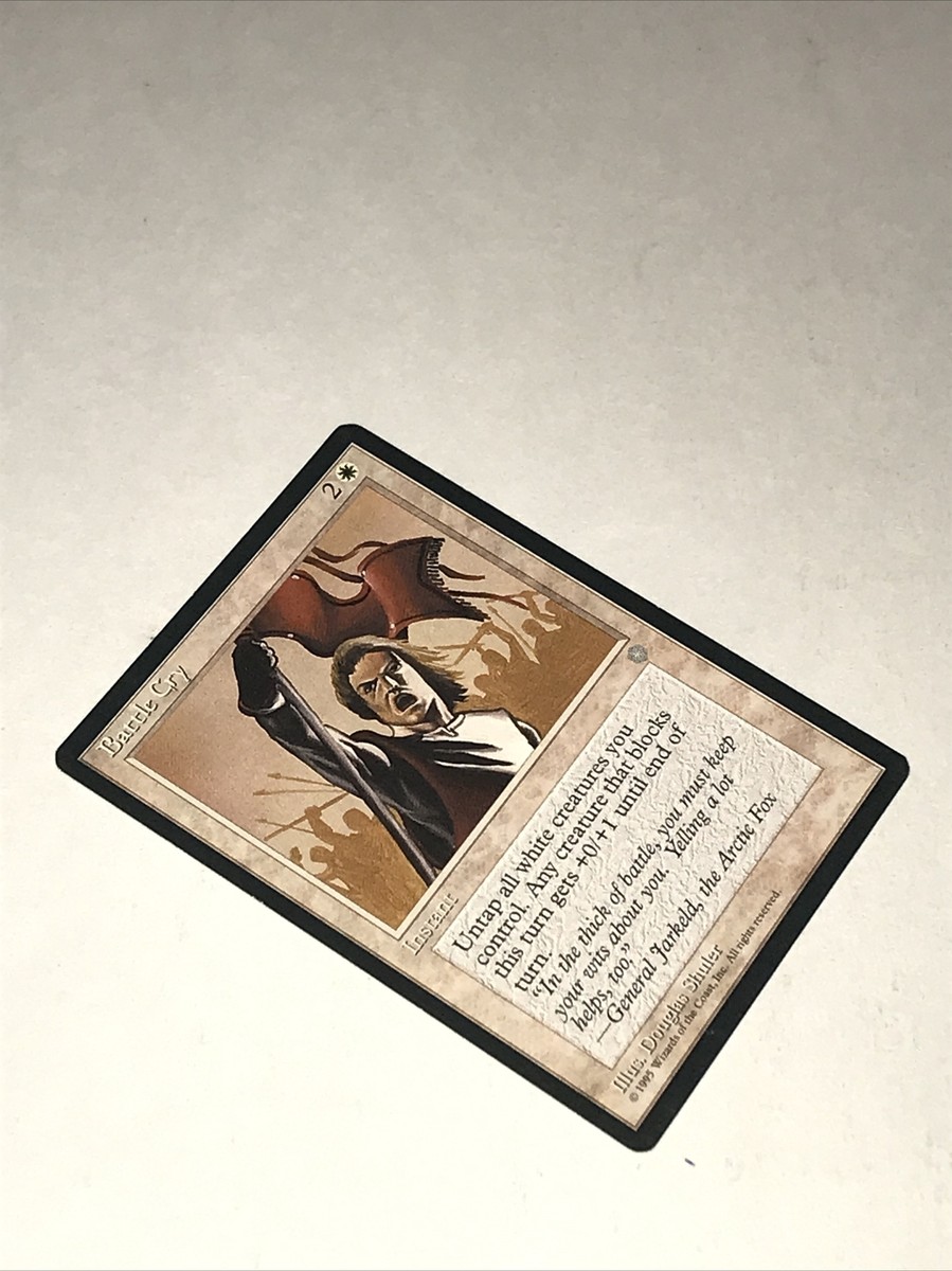Magic the Gathering Battle Cry Card
