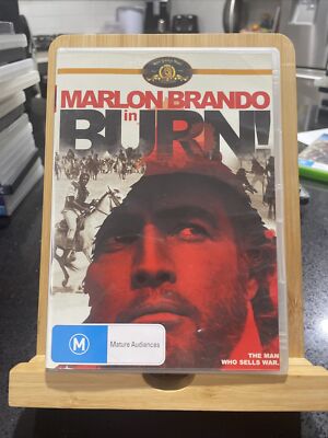 Burn! (DVD 1969) William Walker Movie Marlon Brando region all