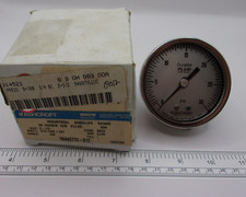ASHCROFT 25 1009SW 02B XLLUC PRESSURE GAUGE 2-1/2in 0-30 PSI 1/4" NPT, 0880A
