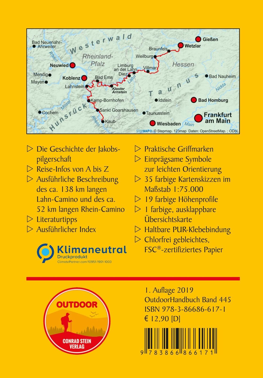 Thumbnail - Lahn-camino Und Rhein-camino - Wolfgang Scholz - 9783866866171