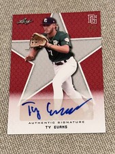 TY EVANS 2020 Leaf Perfect Game Red Autograph #3/5 FLORIDA GATORS