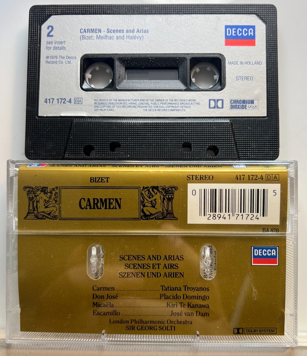 Bizet, Domingo, Te Kanawa, Solti : Carmen (Scenes And Arias