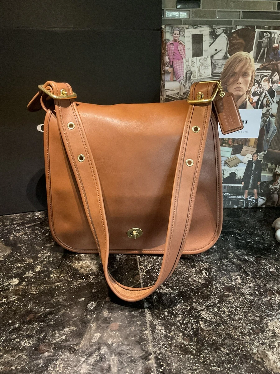 Coach ReEdition Stewardess Bag British Tan Burnished Glovetanned 9525 17996