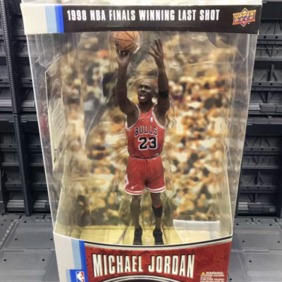 NBA 1998 Finals Winning Last Shot Michael Jordan Action Figure MJ