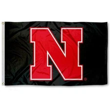 NEBRASKA CORNHUSKERS 3'X5' FLAG BANNER **100% FULL COLOR ON BOTH SIDES OF FLAG**