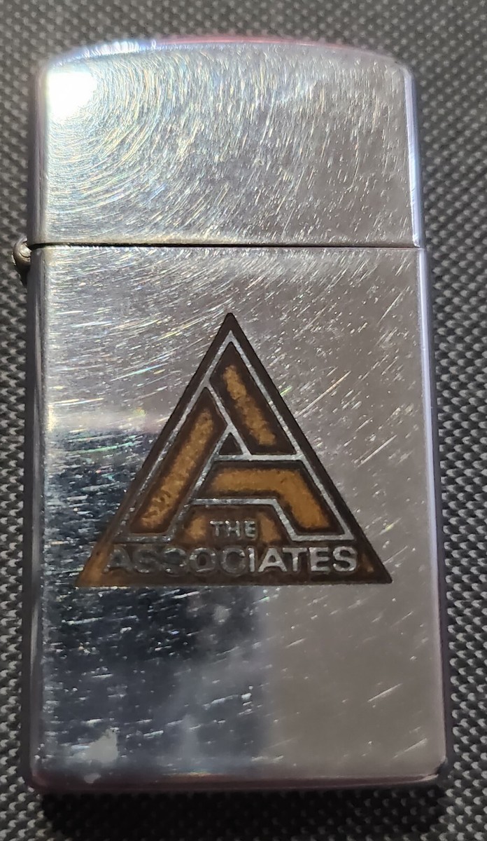 Zippo Lighter The Associates 1966 High Polish Chrome Slim 16