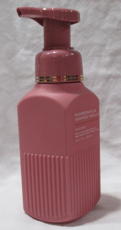 White Barn Bath & Body Works Foaming Hand Soap 2 RASPBERRIES & WHIPPED VANILLLA - Image 3 of 4