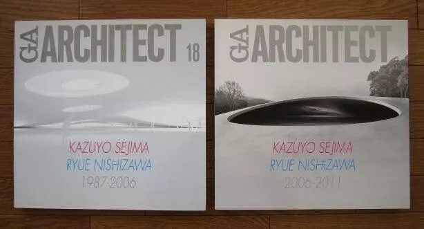 GA ARCHITECT 18 SANAA Kazuyo Sejima Ryue Nishizawa Catalog Hard Cover Book  Used