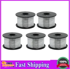 Rebar Tie Wire Coil 5 Rolls, 1/32" 360FT Stainless Steel for Tie Tool