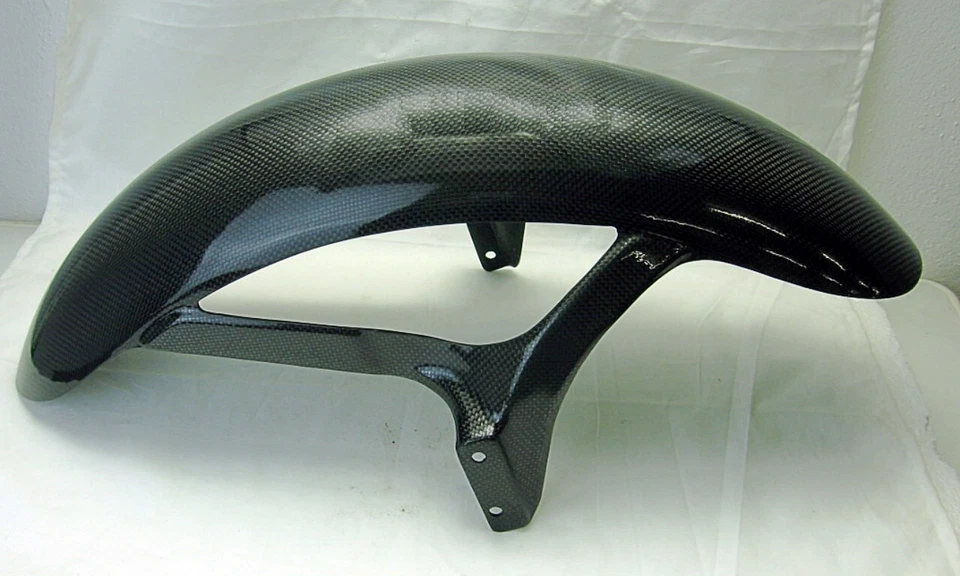 Guardabarros delantero carbono Ducati Monster 400 600 620 750 900 hasta 1999 guardabarros delantero Foto 2 de 4