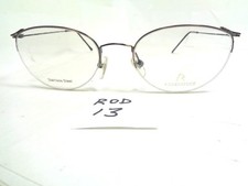 Vintage 90's RODENSTOCK Eyeglasses R2429D Stainless Steel Half Rim ROD-13 