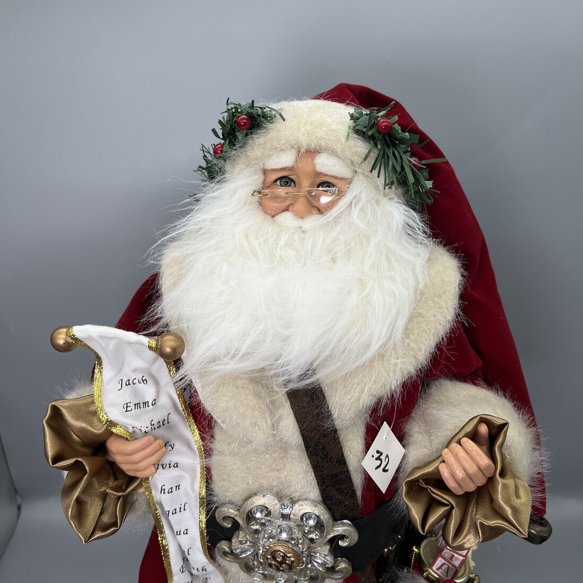 KAREN DIDION ORIGINALS 20” THE OLD WORLD SANTA CC20-55A | eBay