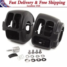 Handlebar Control Switch Housing Kit for Harley Touring Softail Dyna Wide Glide