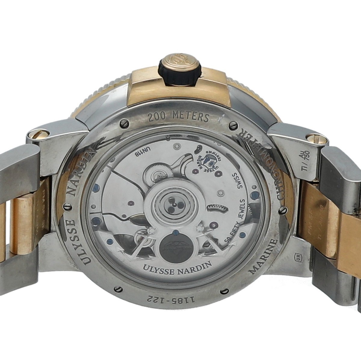 Ulysse Nardin Marine Chronometer 45 mm 18k Rose Gold/Steel