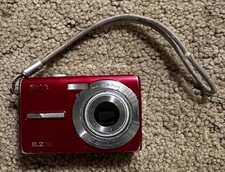 Kodak EasyShare M863 8.2MP Digital Camera Red *Parts/Repair*