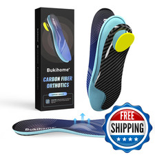Bukihome Carbon Fiber Insole For Men Women - Performance Sport Insoles -