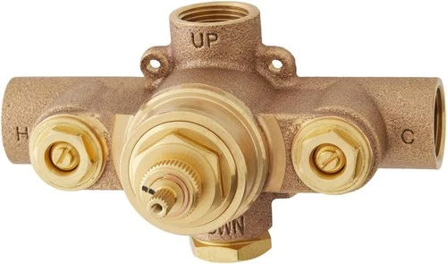Signature Hardware 447693 6004 Series Thermostatic Rough-In Valve - 1/2" Connect - Picture 2 of 4