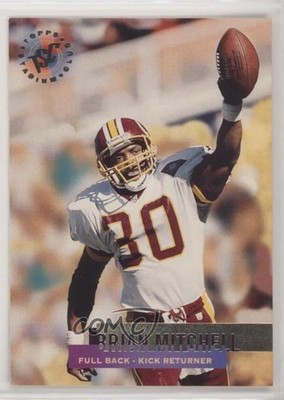 1995 Topps Stadium Club Brian Mitchell #99 3c7