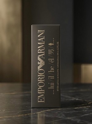 Emporio Armani He Lui Eau de Toilette 100 ml Herren Duft Neu OVP
