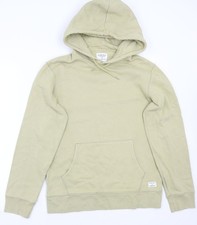 Womens UK Size M Shore leave Beige Pullover Hoodie