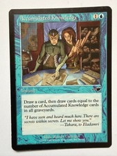 Magic the Gathering - Accumulated Knowledge - Nemesis