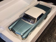 BoS 1963 Cadillac Sedan DeVille Hdtp 1/18 Resin Cast Model - Turquoise, Mint/Box