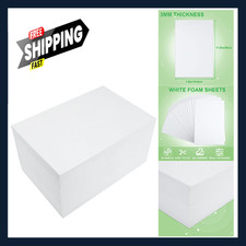 White EVA Foam Sheets 3mm Thick 8x12 Inch Craft Foam Paper for Cosplay Costumes