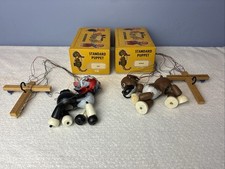 Coppia di pupazzi Pelham con scatole originali. Gatto e Bengo