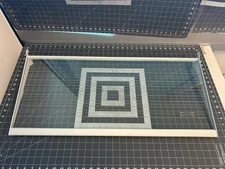 Sub-Zero Refrigerator Glass Shelf P# 4180760 7005823