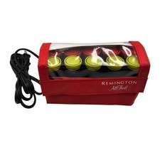 Vintage Remington All That Quick Curl Set Electric Hot Rollers Travel Bag H-1015