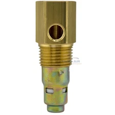 3/8" Female NPT x 1/2" Male NPT Air Compressor In Tank Check Valve Brass