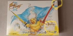 Nintendo Famicom Software Final Fantasy 3 With Box & Manual Tested Used 1990