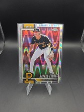 Topps Chrome 2026 Rafael Flores Ray Wave Rookie RC Baseball Card #135 Pirates. rookie card picture