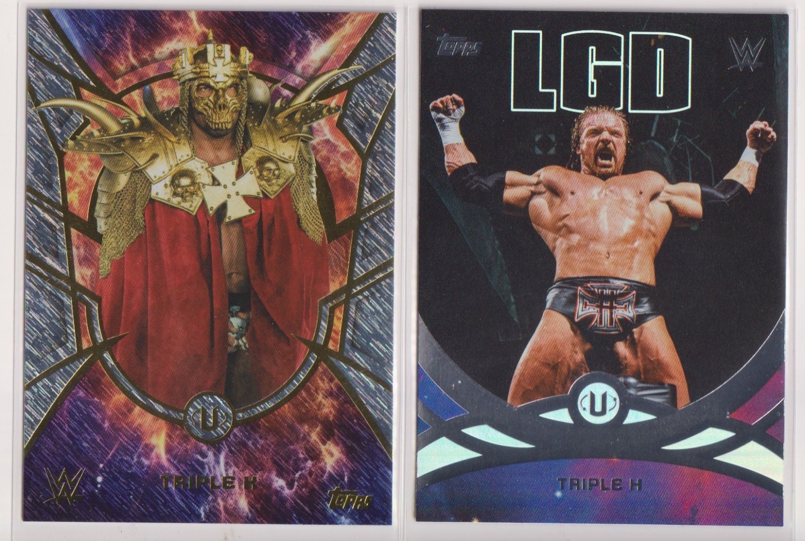 2026 Topps Universe WWE Triple H Grand entrances Lightning & Peak  Performance